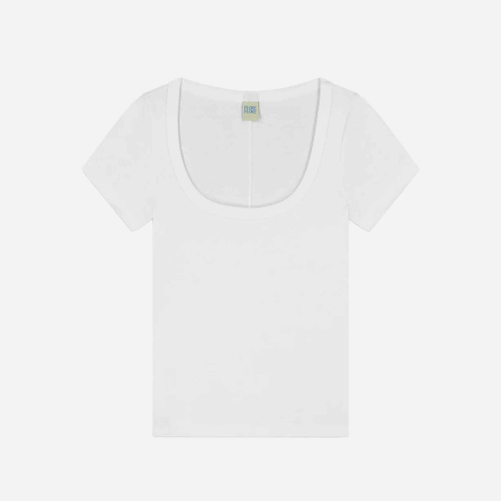 Lulu Baby Tee White
