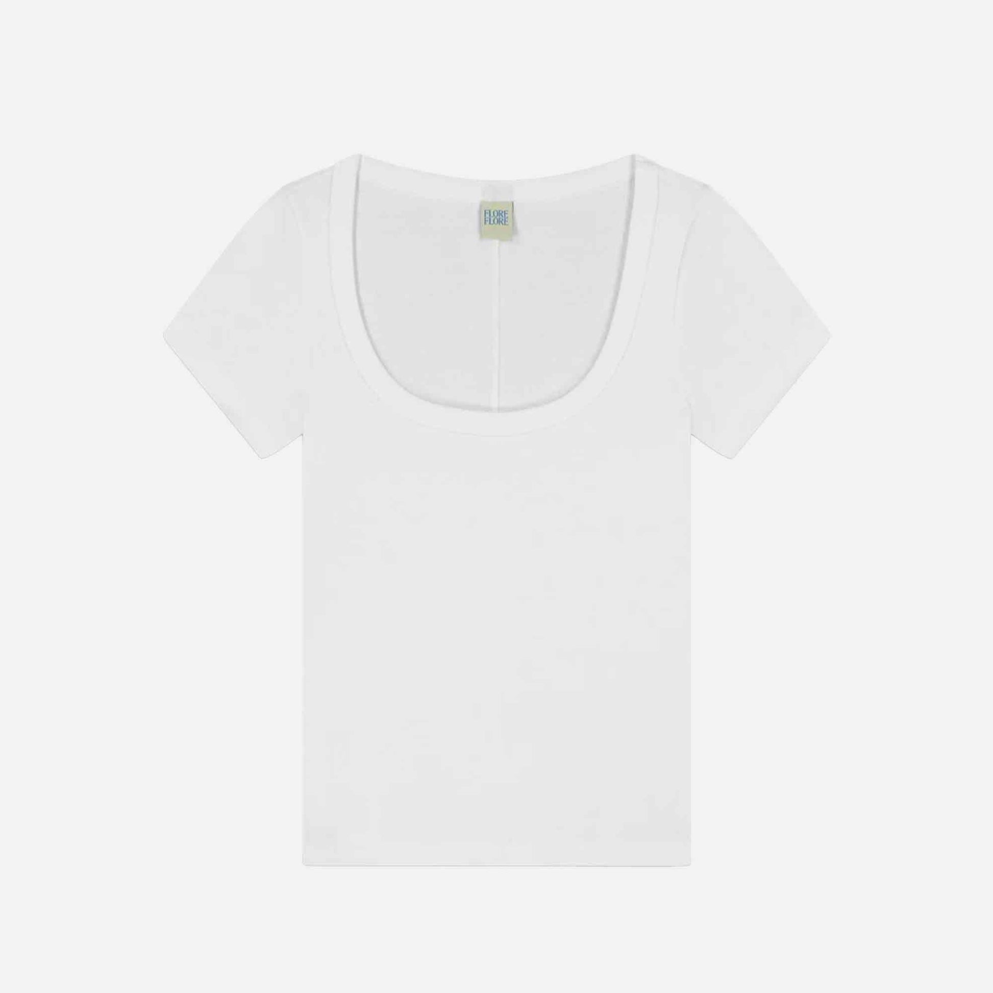 Lulu Baby Tee White