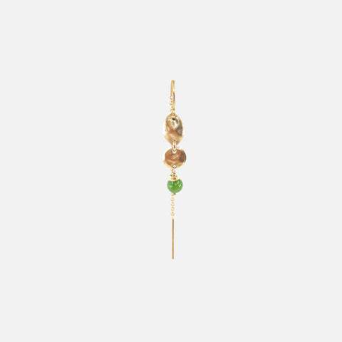 Lulu Earring Green Jade