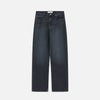 Maddy Straight Jeans Vintage Washed Black