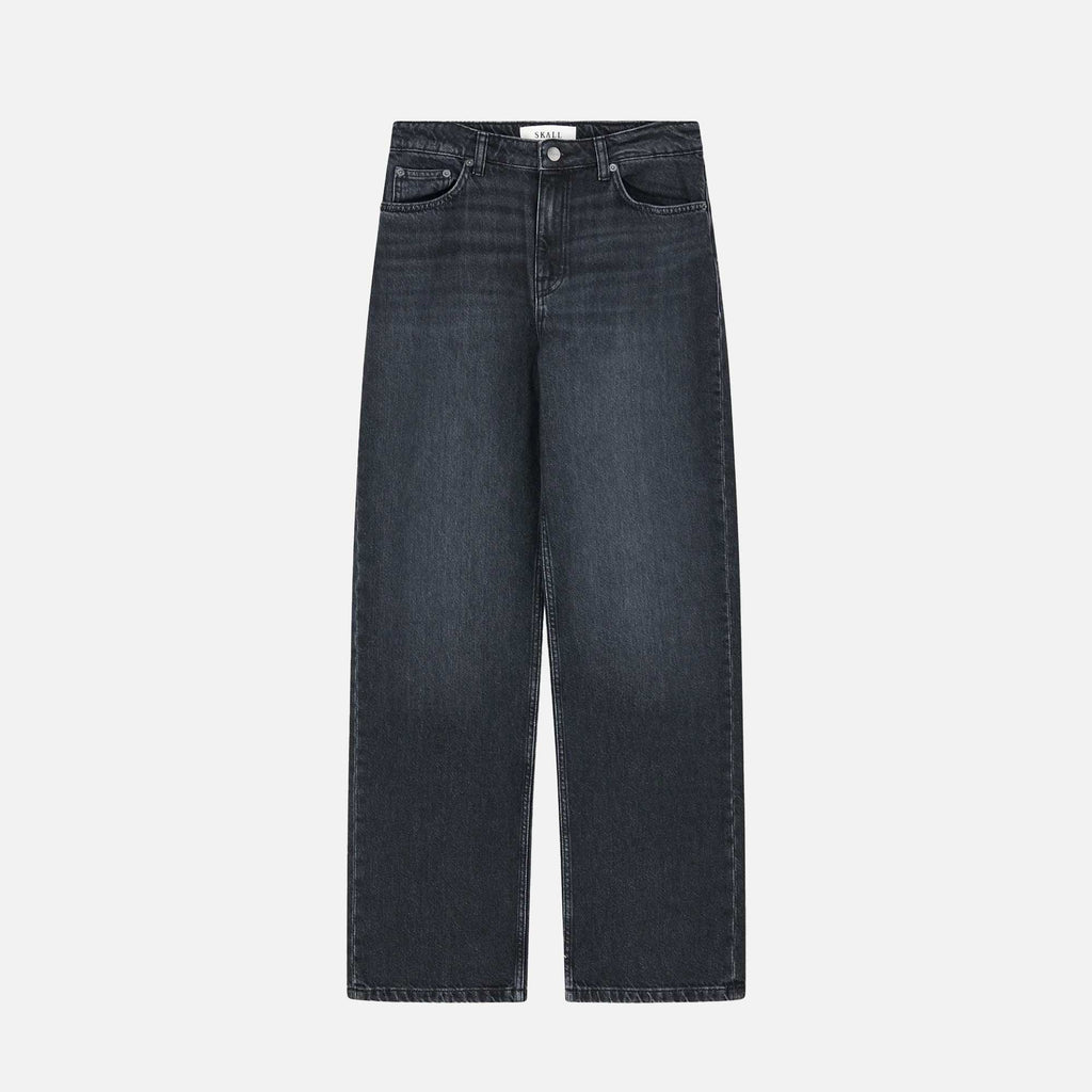 Maddy Straight Jeans Vintage Washed Black