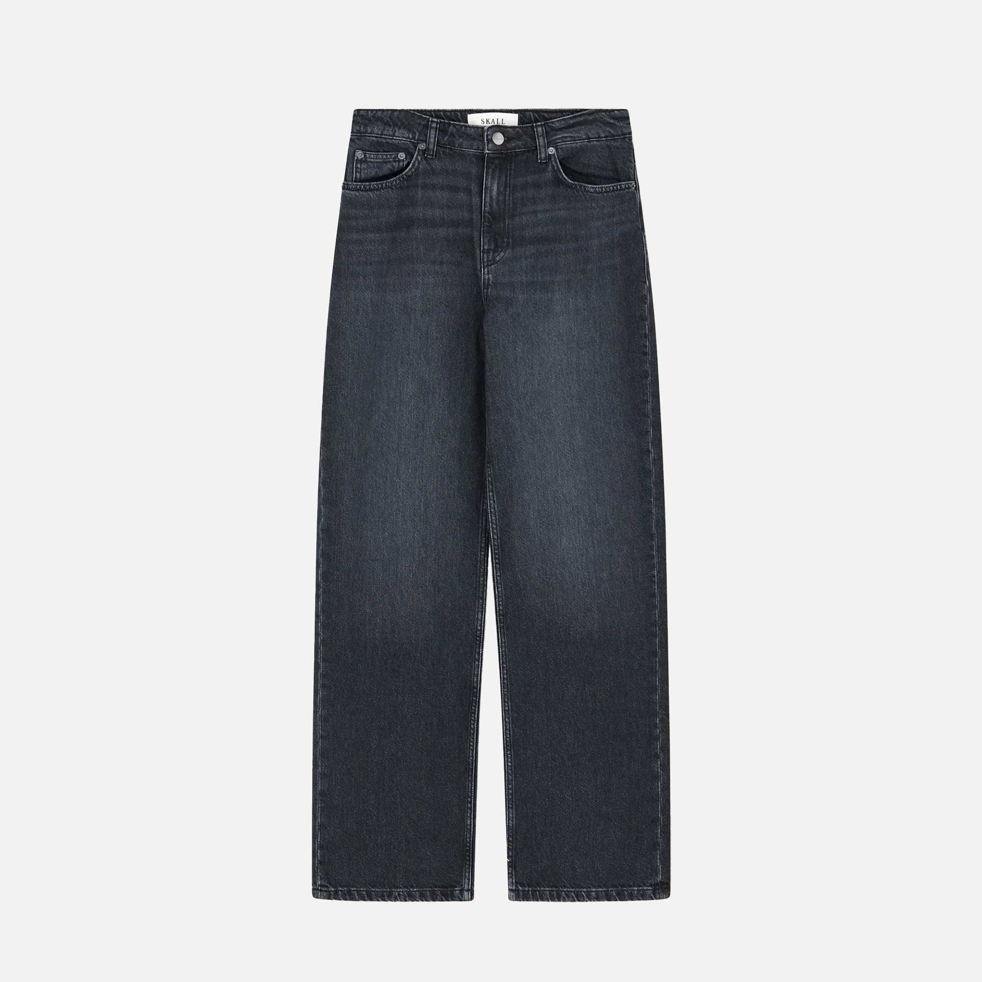 Maddy Straight Jeans Vintage Washed Black