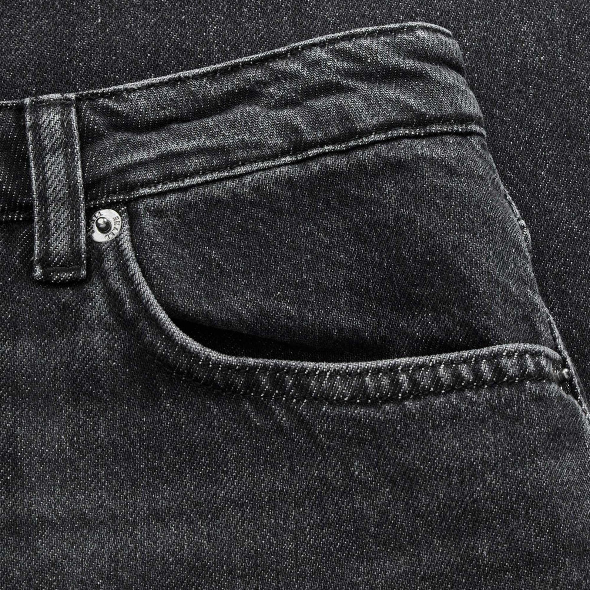 Maddy Straight Jeans Vintage Washed Black
