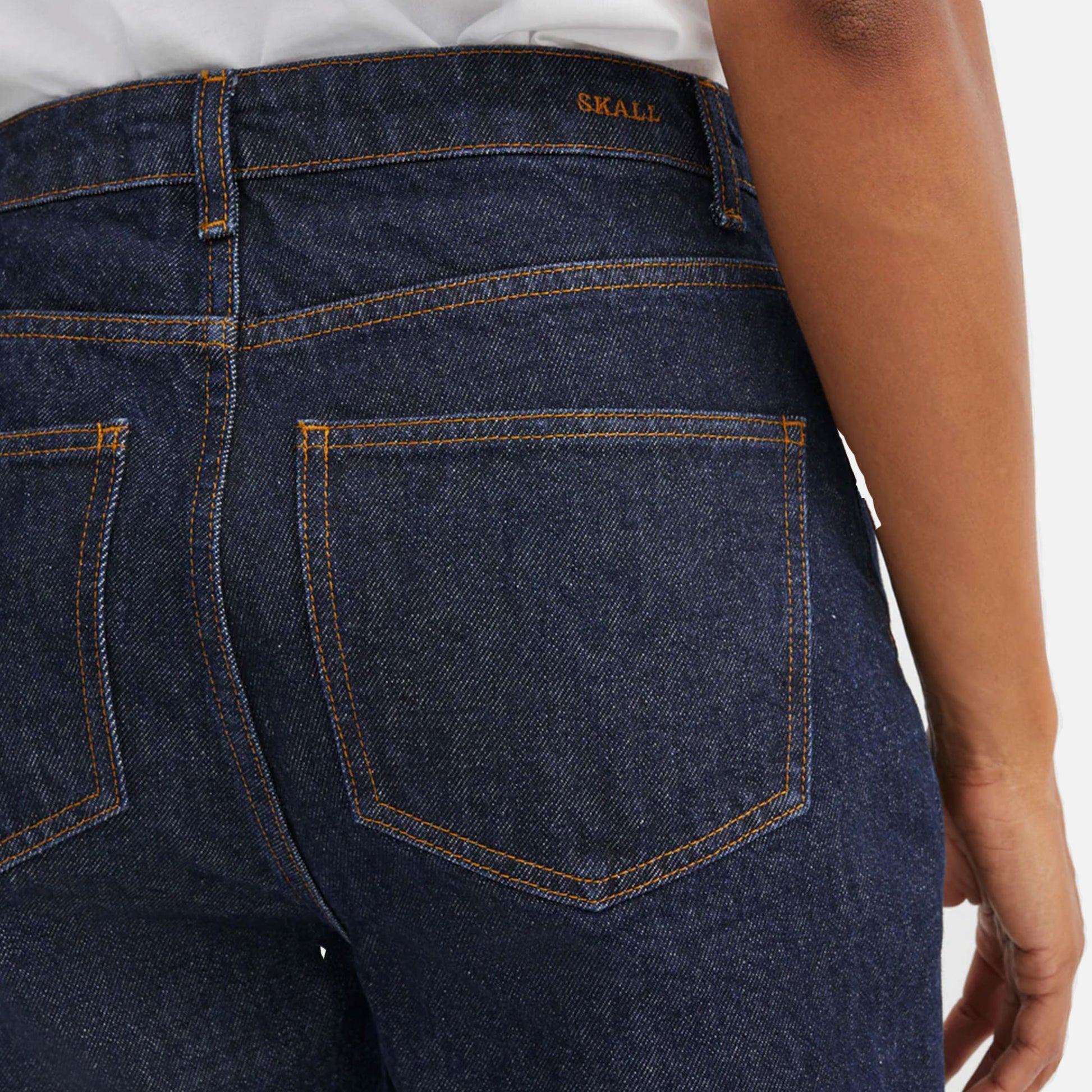 Maddy Straight Jeans Indigo Blue