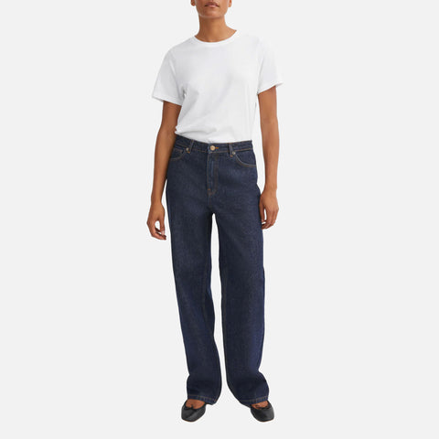 Maddy Straight Jeans Indigo Blue