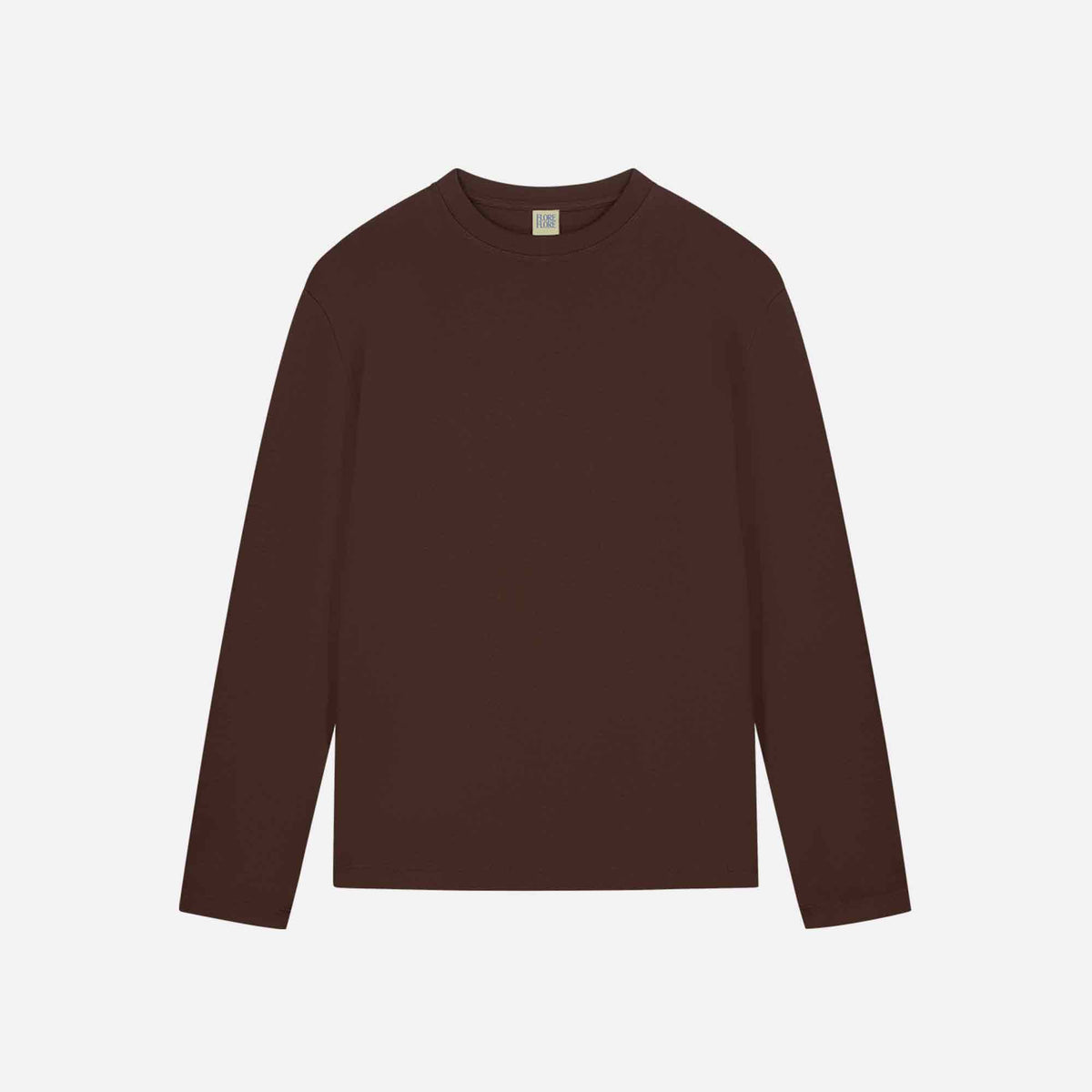 Maggie Longsleeve Tee Dark Brown