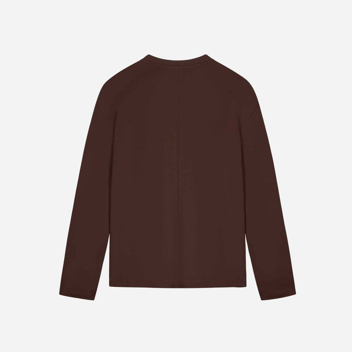 Maggie Longsleeve Tee Dark Brown