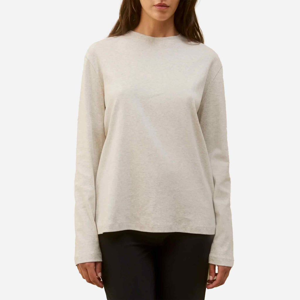 Maggie Longsleeve Tee Heather Grey
