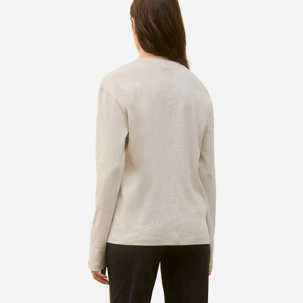 Maggie Longsleeve Tee Heather Grey