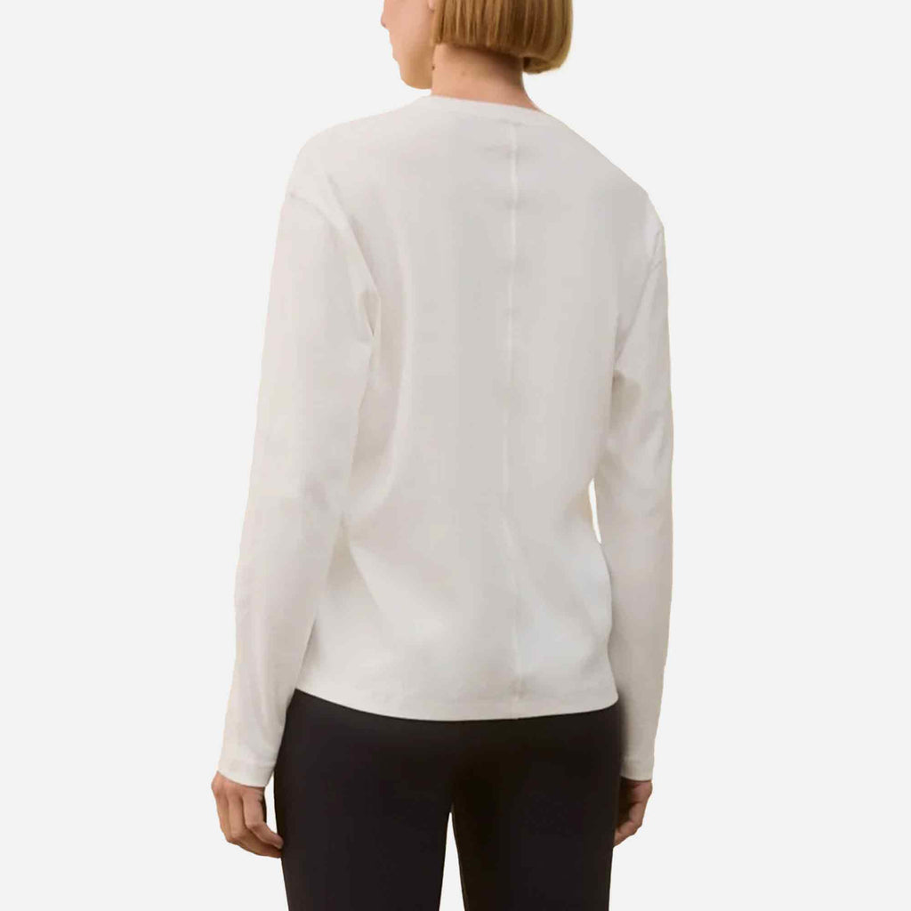 Maggie Longsleeve Tee White