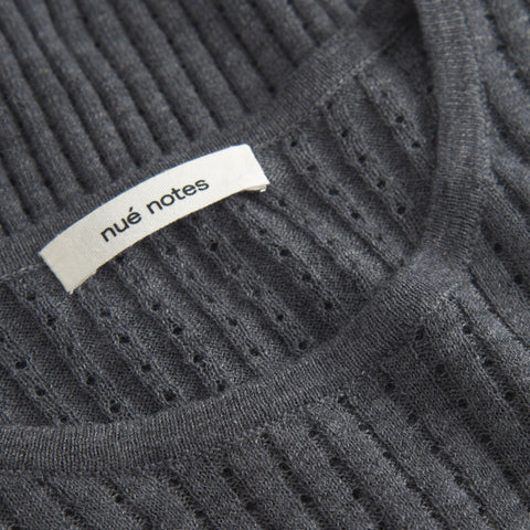 Magnus Crewneck Dark Gray Melange