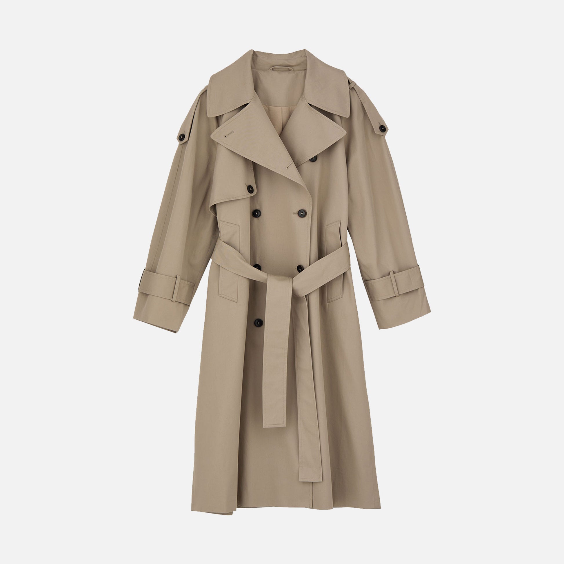 Mahsa Trenchcoat Stone Moss
