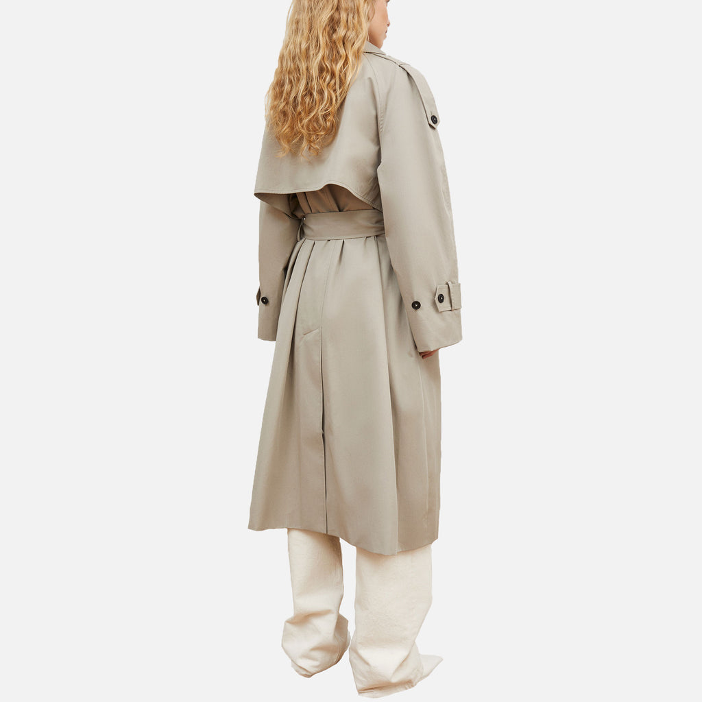 Mahsa Trenchcoat Stone Moss