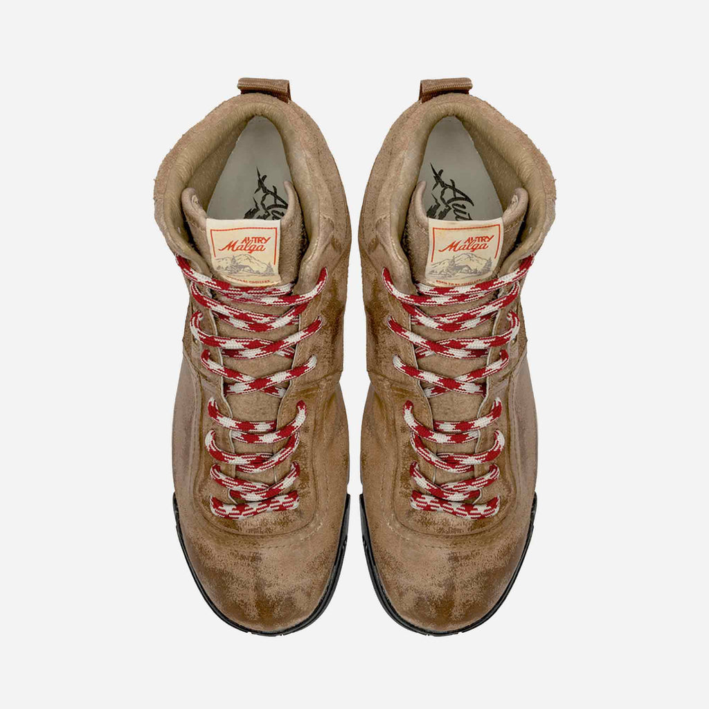 Malga Boots Leather/Suede Cigar