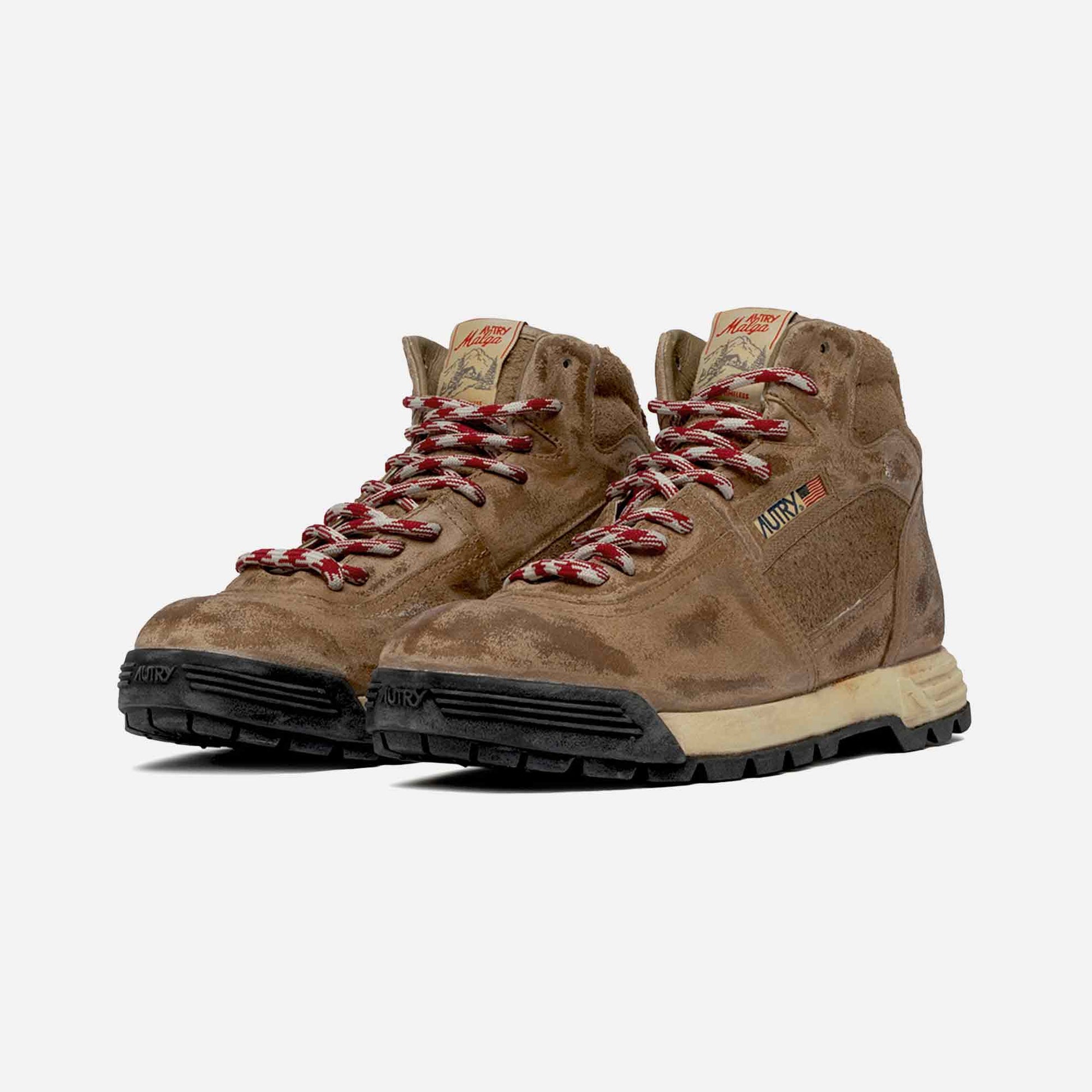 Malga Boots Leather/Suede Cigar