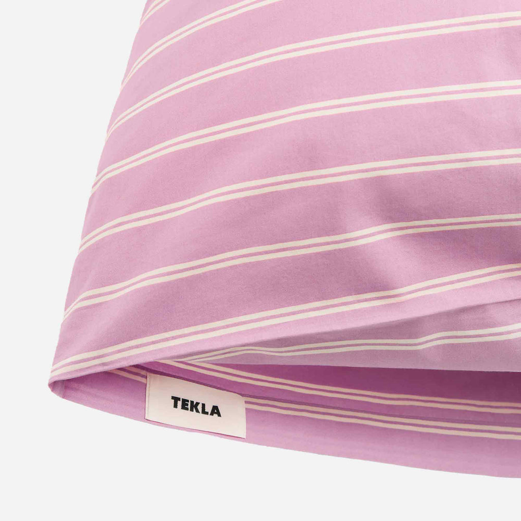 Percale Pillow Sham Mallow Pink Stripes