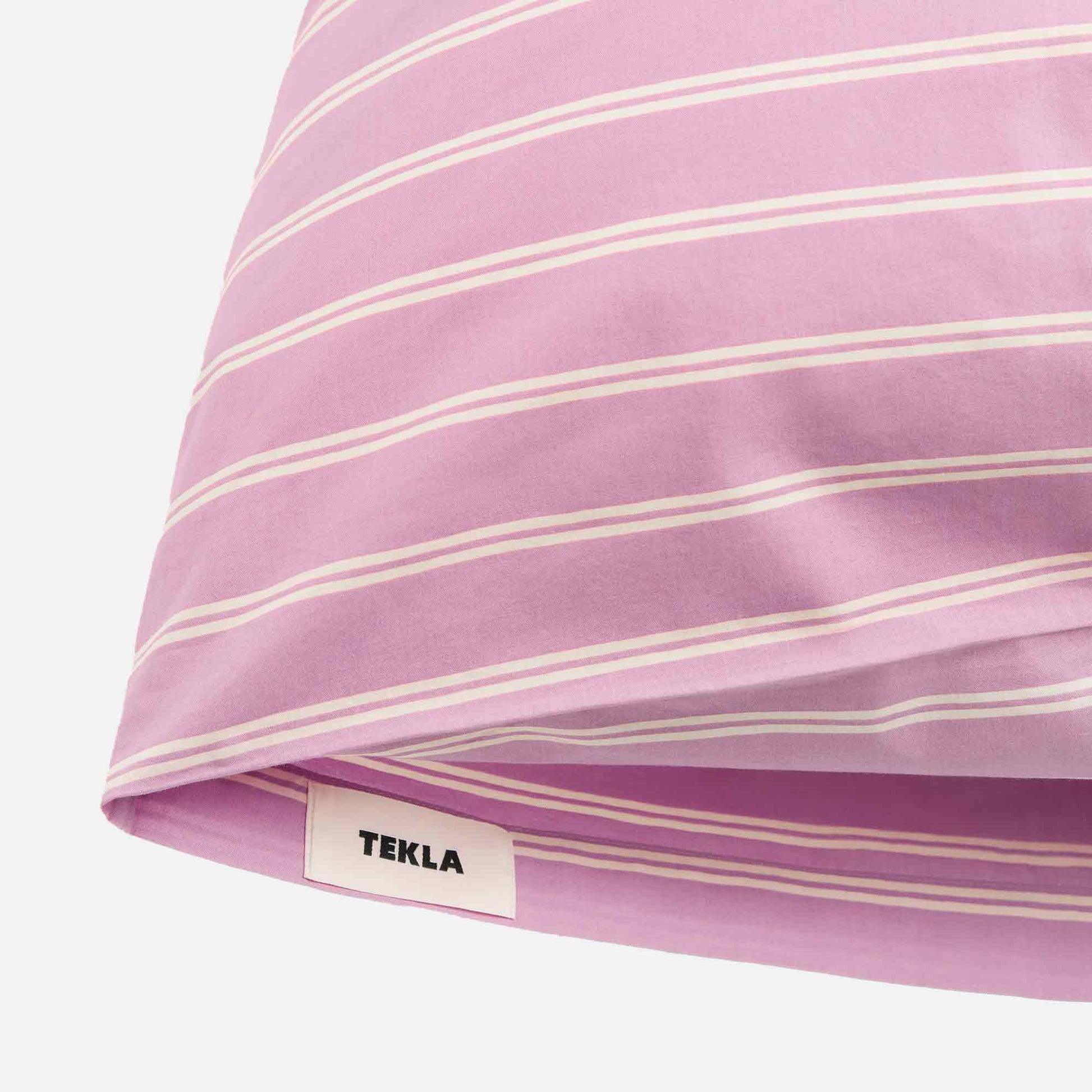 Percale Pillow Sham Mallow Pink Stripes
