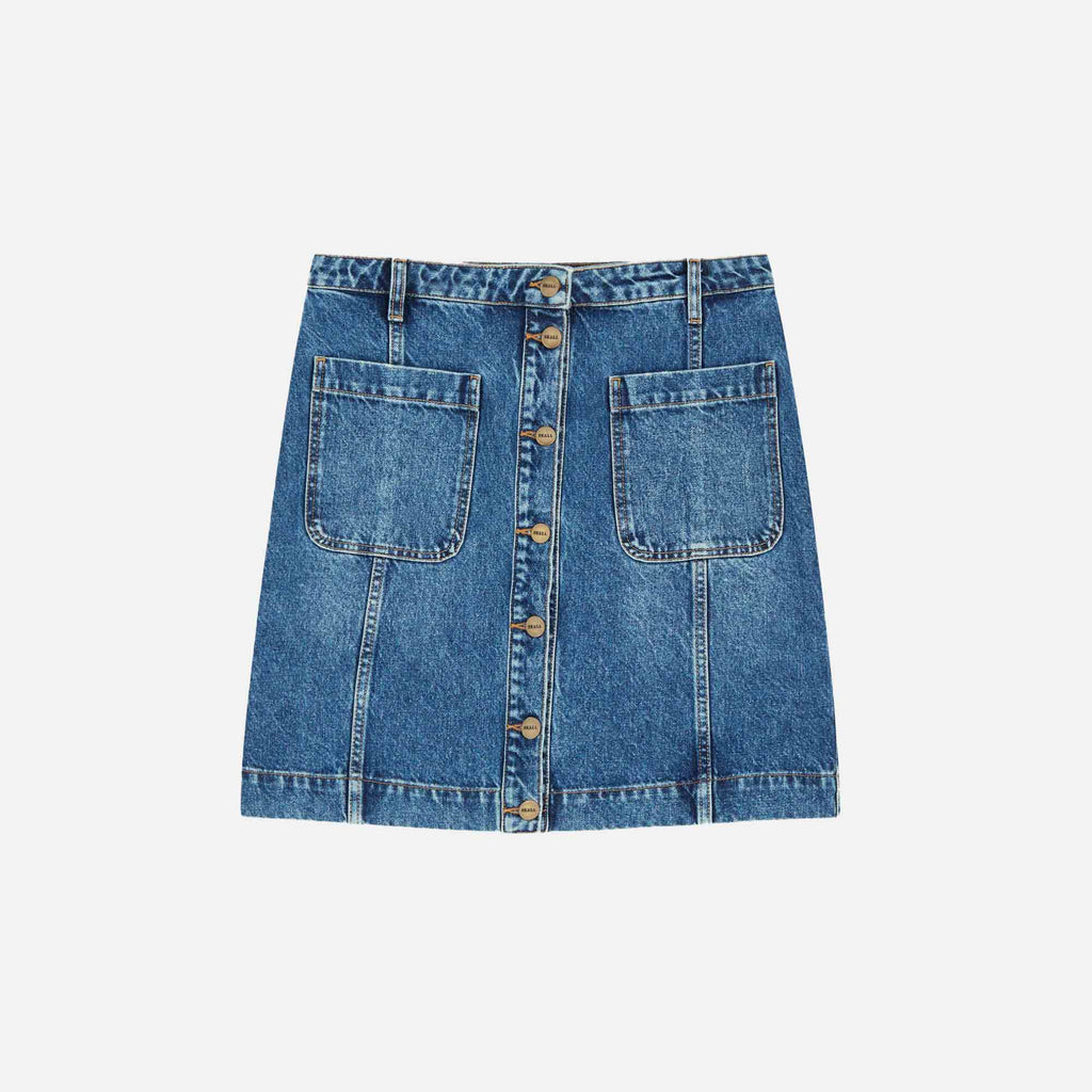 Margaux Skirt Slouchy Blue Slouchy Blue