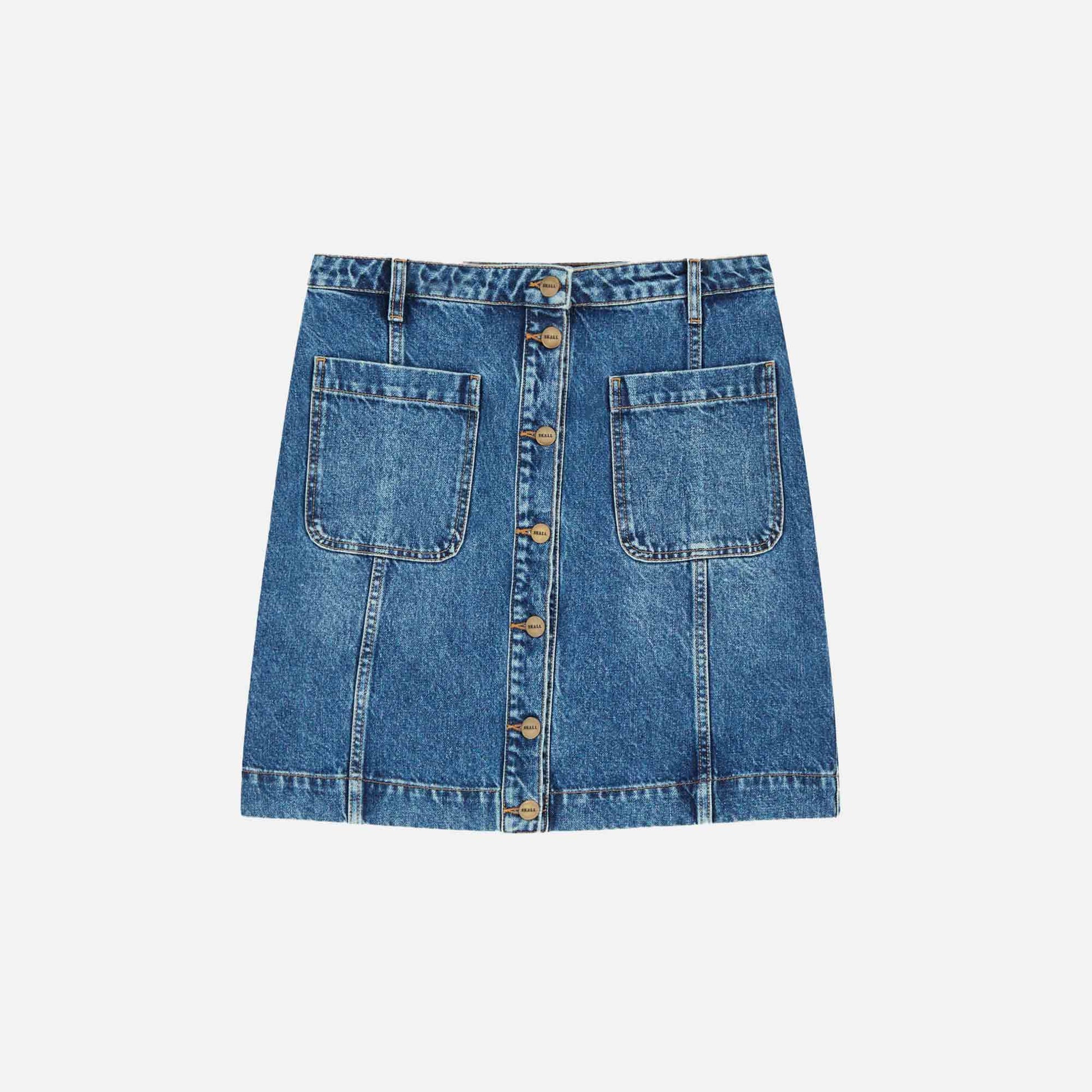 Margaux Skirt Slouchy Blue Slouchy Blue