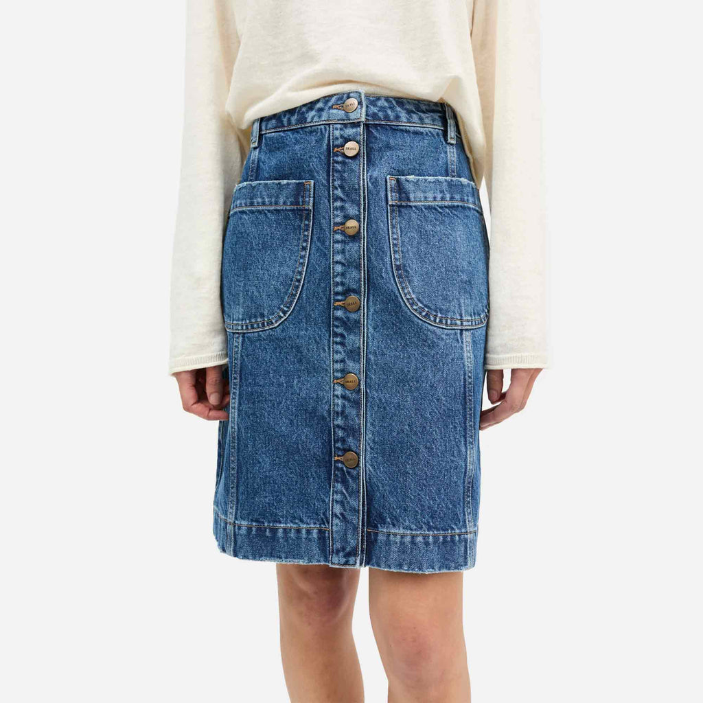 Margaux Skirt Slouchy Blue Slouchy Blue