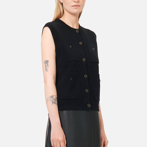 Marilyn Vest Black