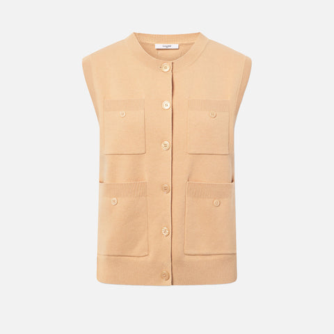 Marilyn Vest New Wheat