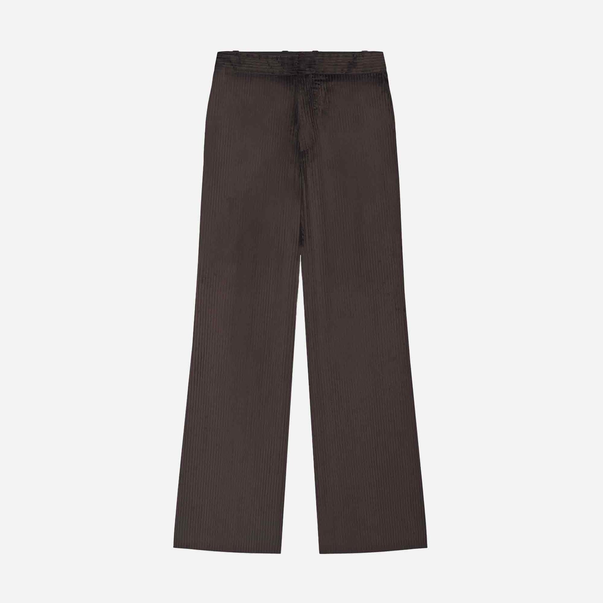 Maroon Pants Dark Chocolate