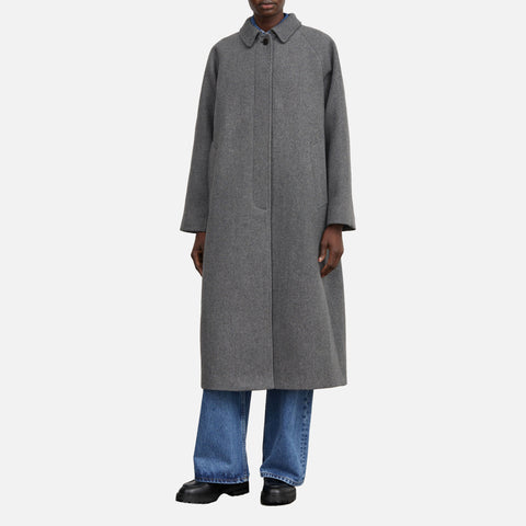 Mary Coat Grey Structure