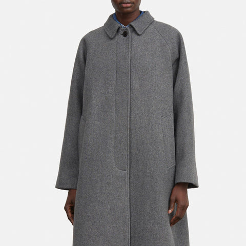 Mary Coat Grey Structure