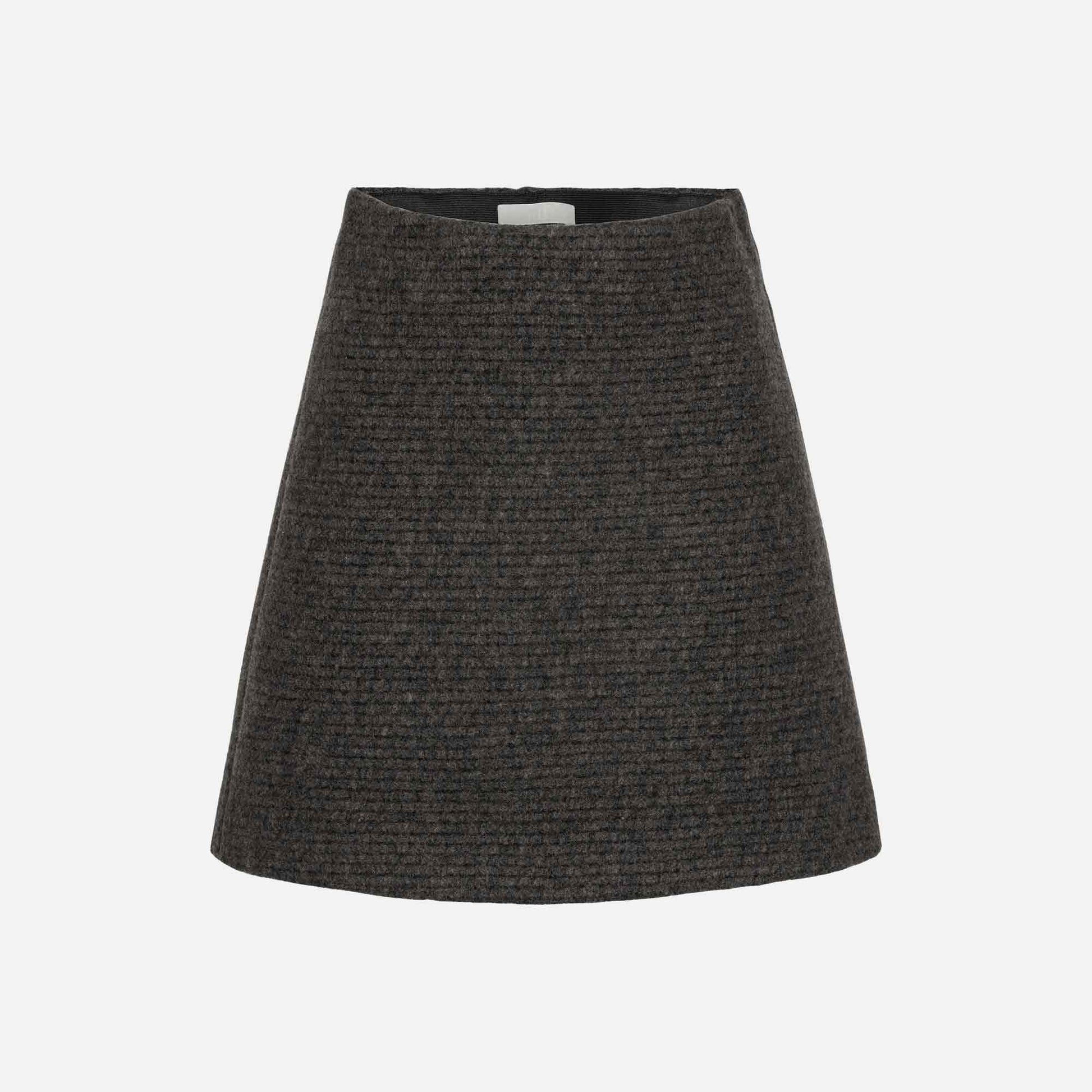 Max Skirt Brown Melange
