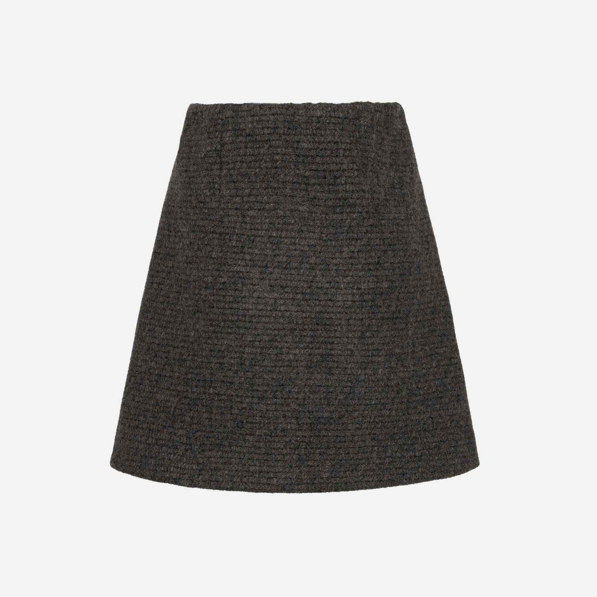 Max Skirt Brown Melange