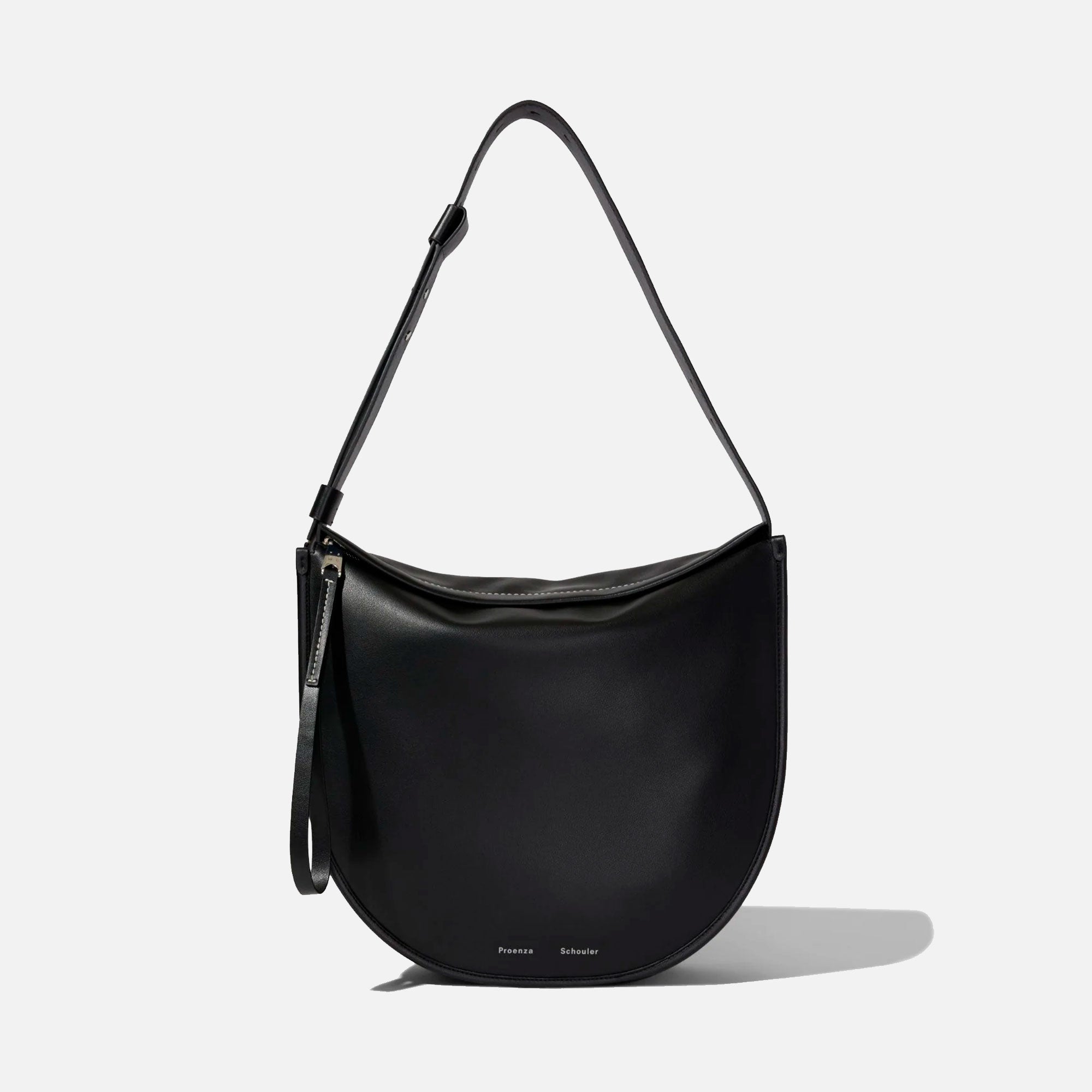 Medium Baxter Leather Bag Black ANOTHERnu