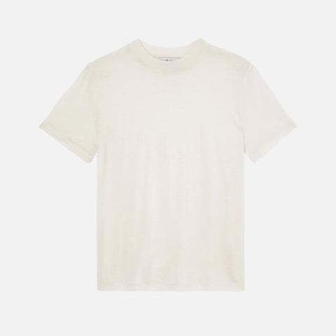 Merino Wool T-Shirt Cream