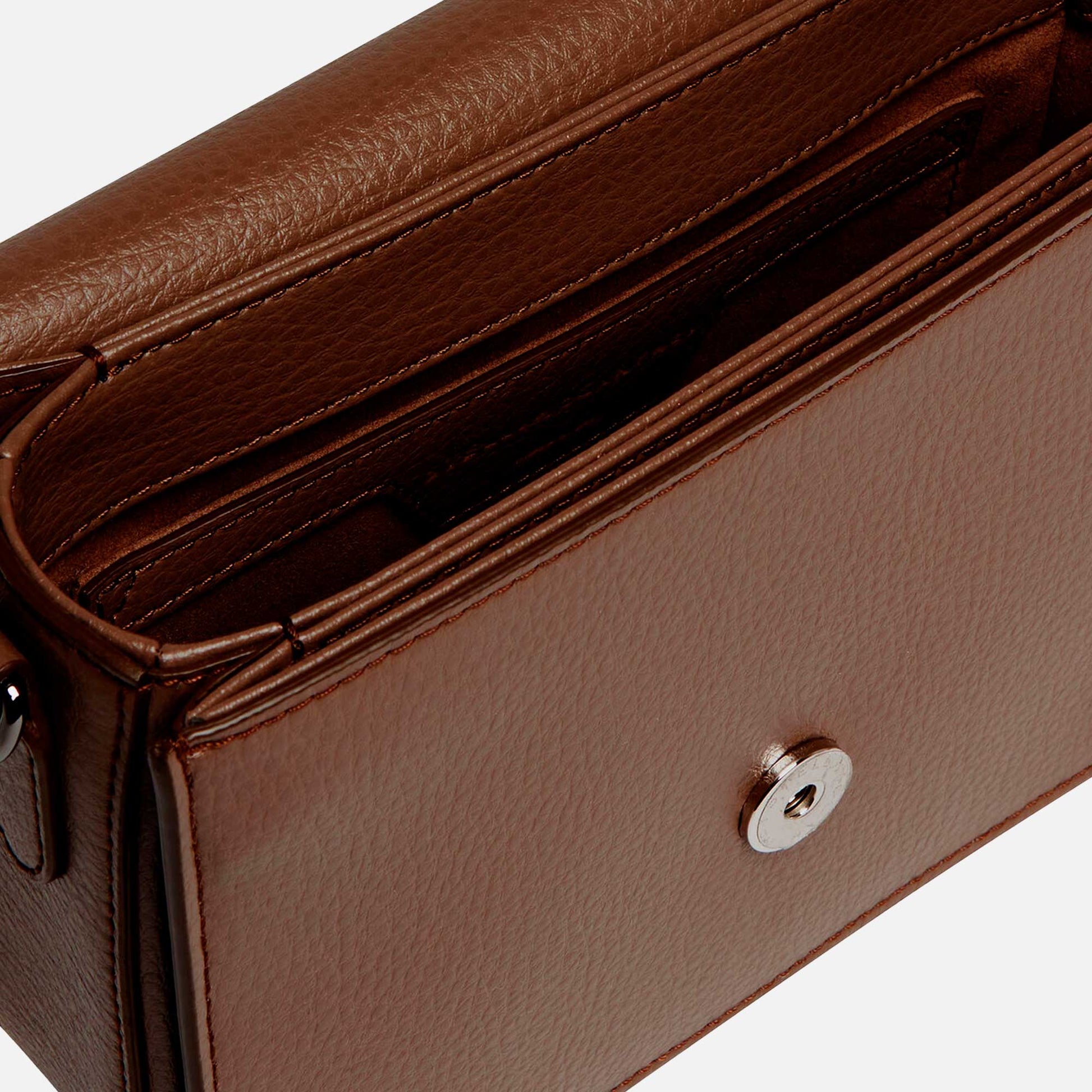 Logo Messenger Crossbody Bag Ash