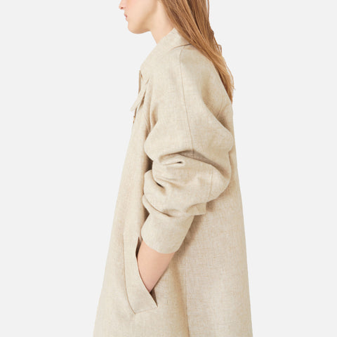 Mette Coat Undyed