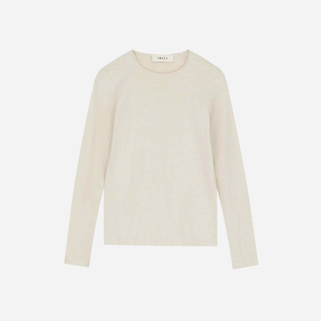 Mika O-Neck Blouse Ecru