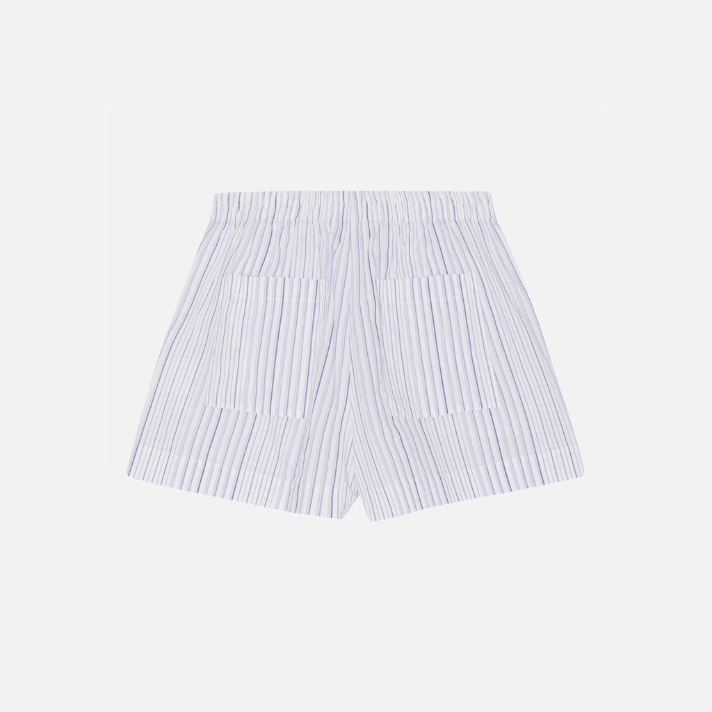 Milo Short Shorts Ecru/Blue