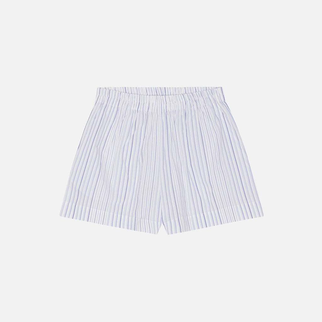 Milo Short Shorts Ecru/Blue