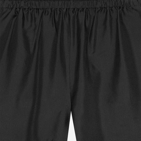 Milo Silk Shorts Black