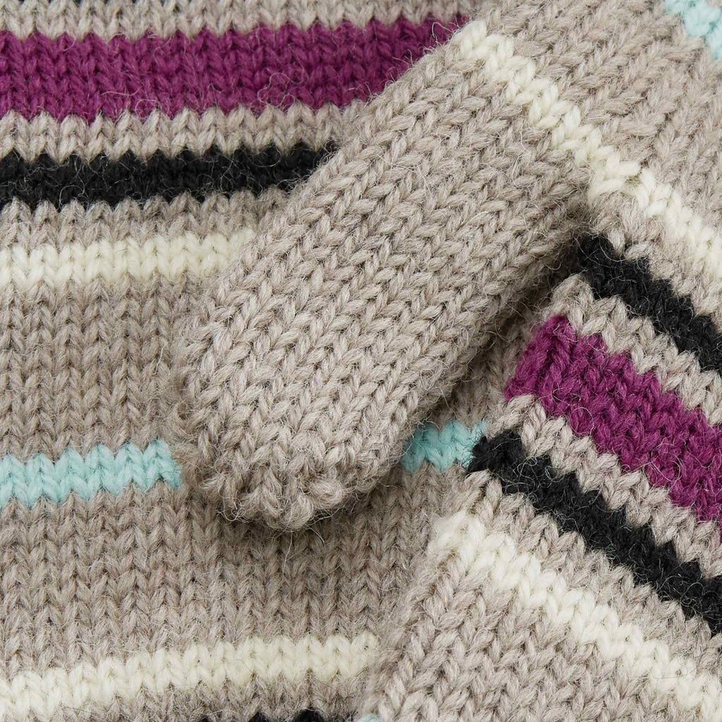 Laura Mittens Brown Melange/Multi