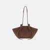Mochi Tote Bag Suede Chocolate