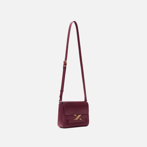 Monogram Box Bag Dark Red