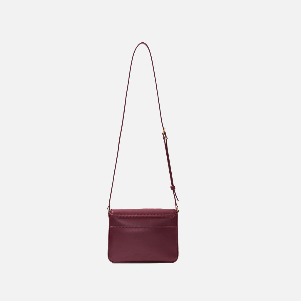 Monogram Box Bag Dark Red