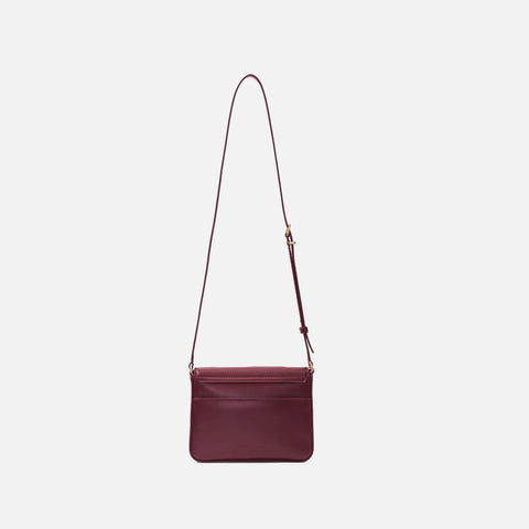 Monogram Box Bag Dark Red