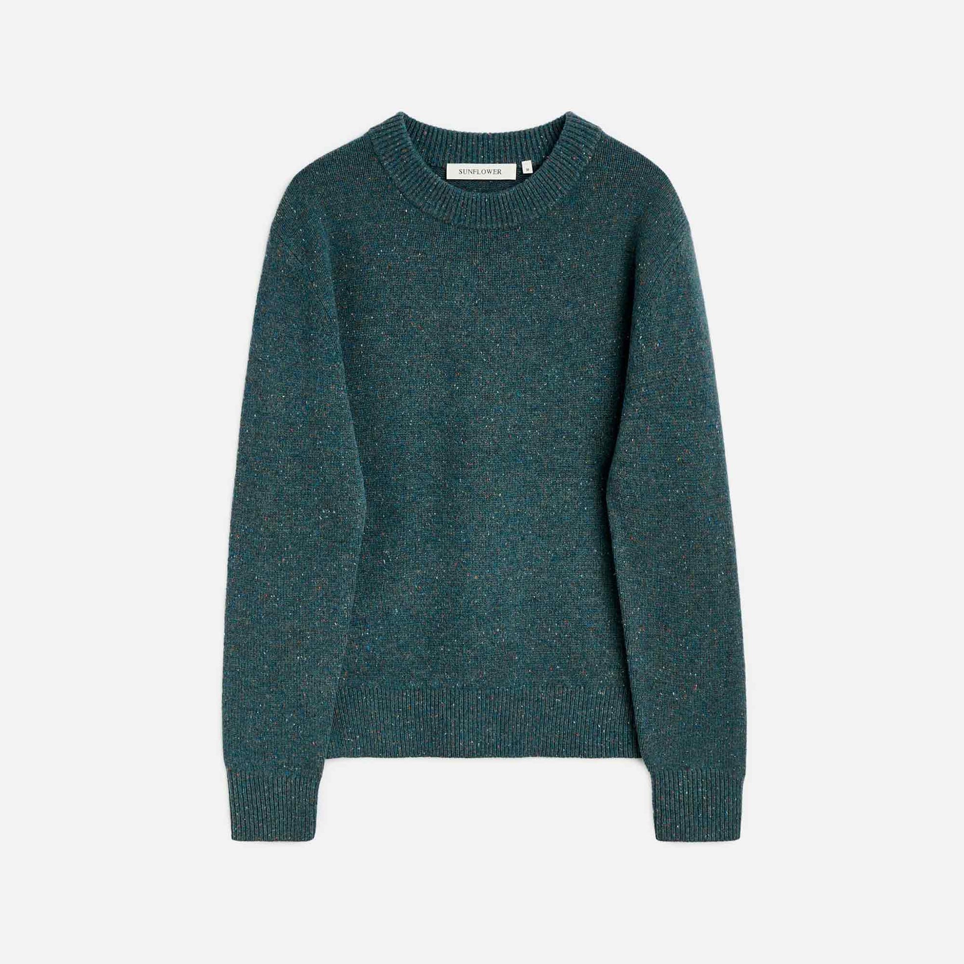 Moon Donegal Sweater Ocean