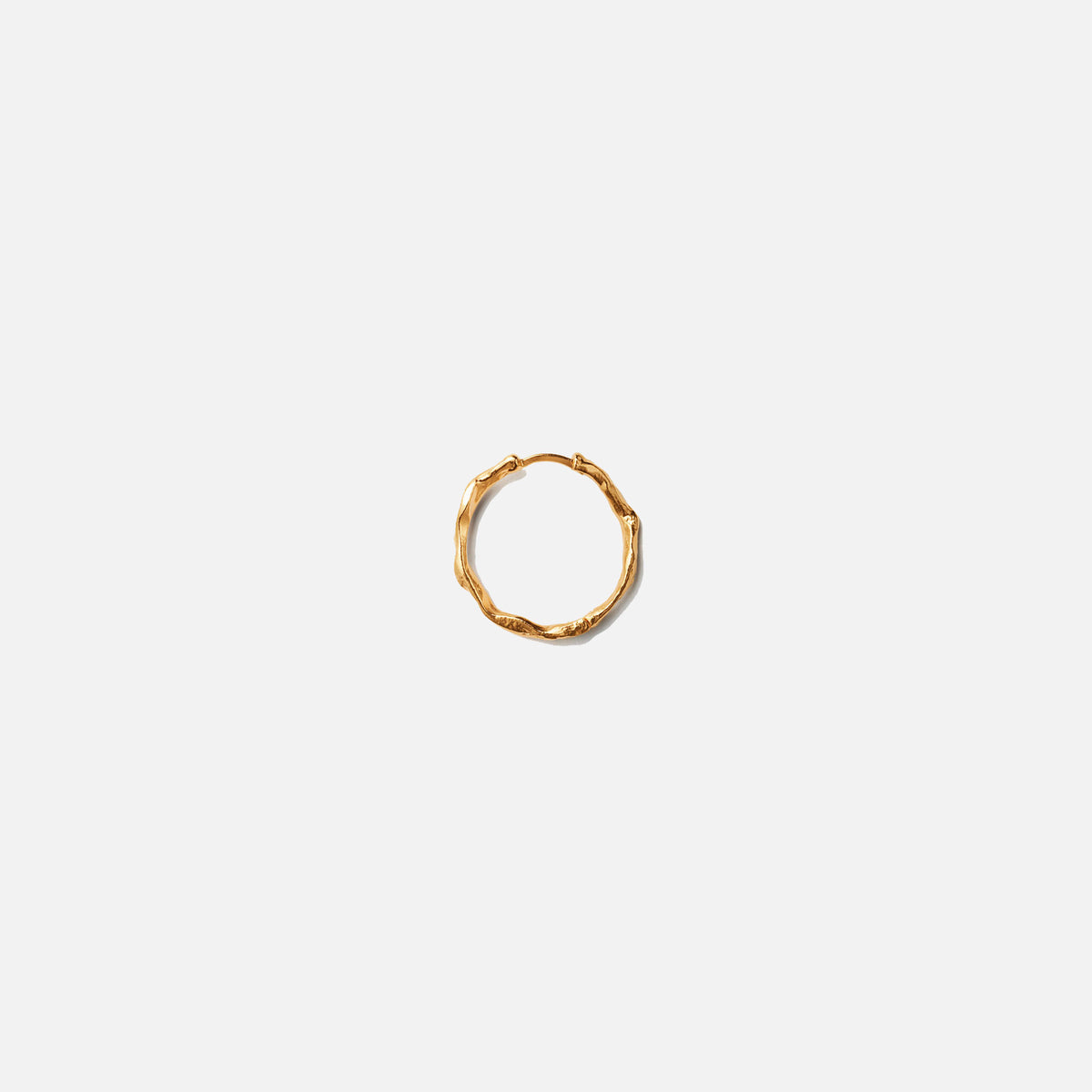 Nadja Hoop Gold Plated