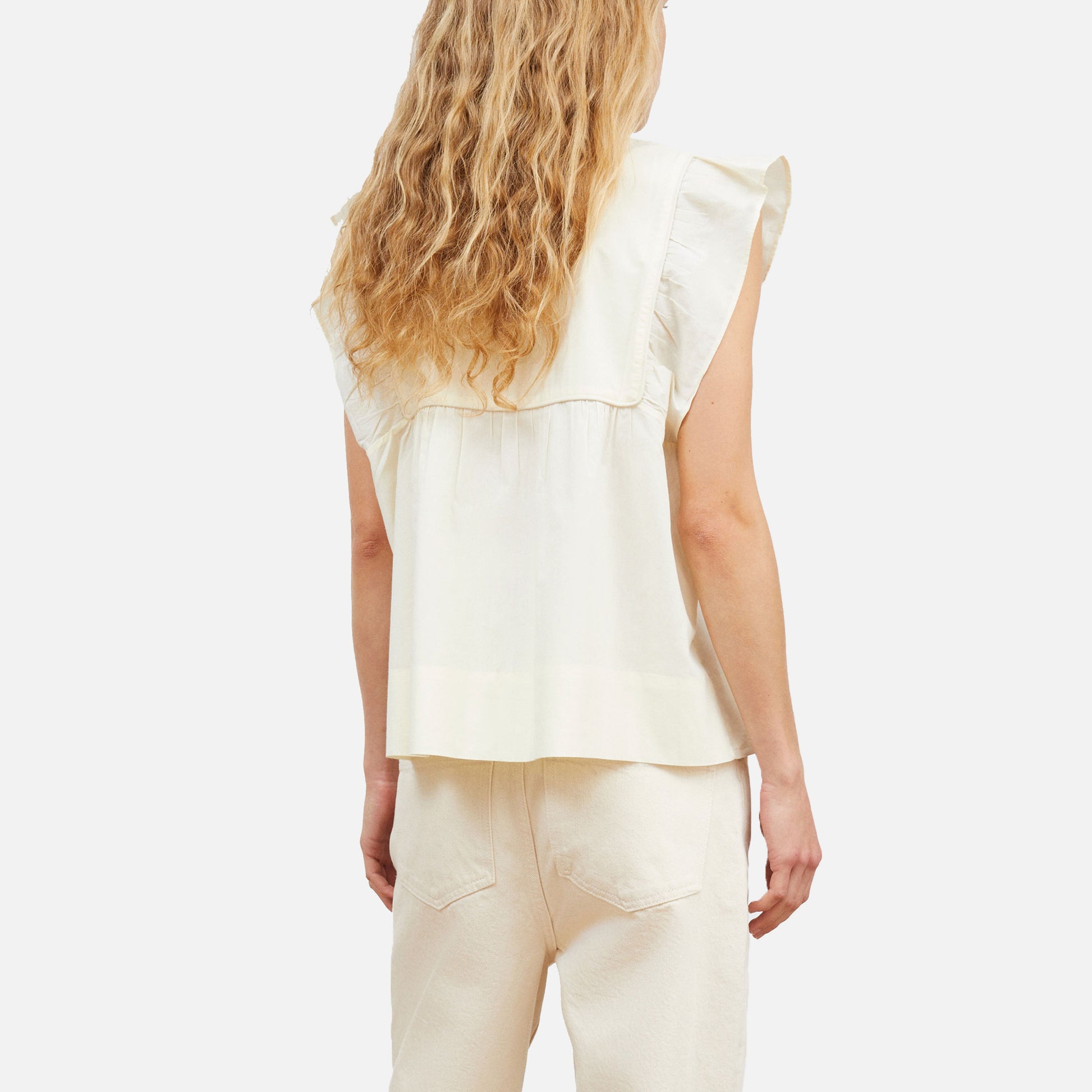 Nadja Summer Top Buttermilk