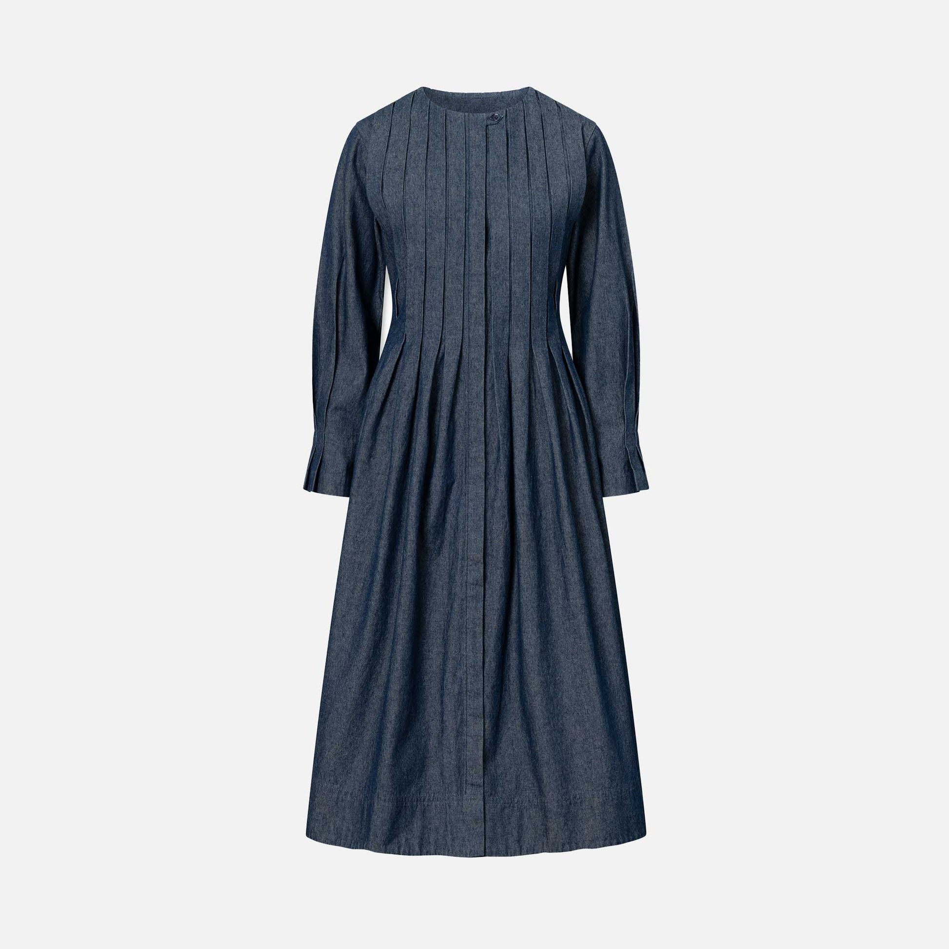 Nevada Dress Desaturated Denim