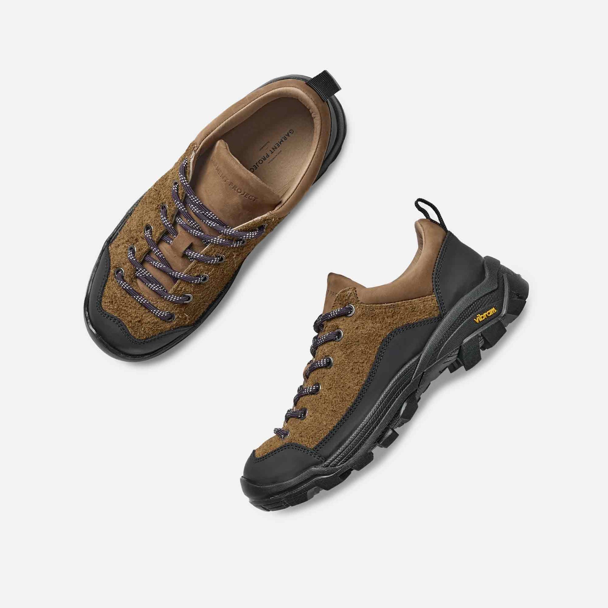 Neve Sneakers Cognac Hairy Suede