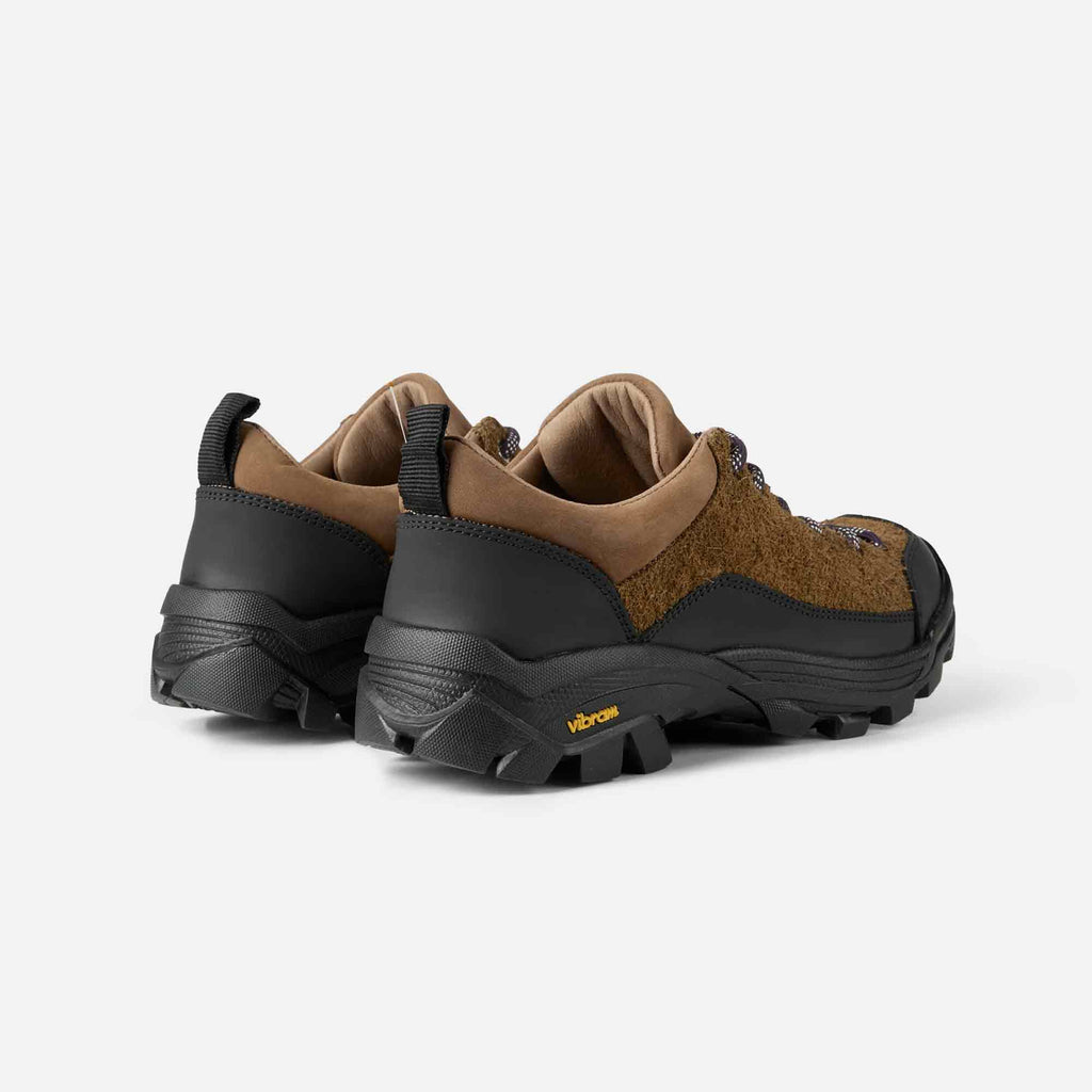 Neve Sneakers Cognac Hairy Suede